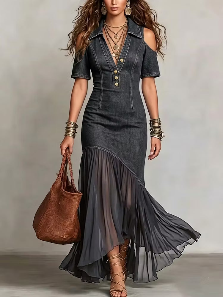 Vestido Margot de Denim 🩵