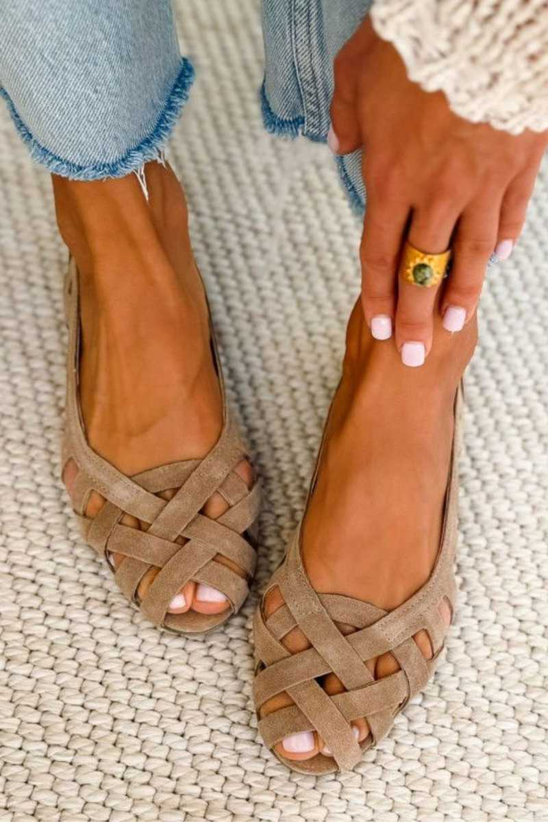 Caterina - Sandalias de Verano Trenzadas