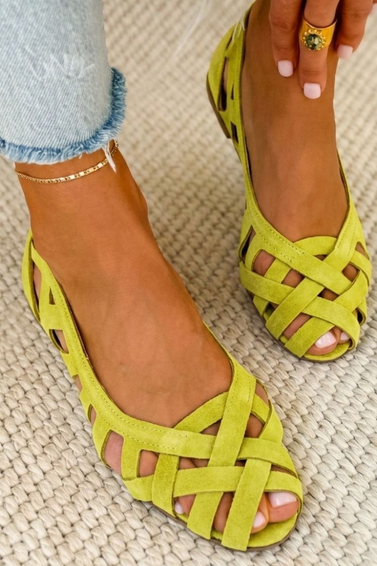 Caterina - Sandalias de Verano Trenzadas
