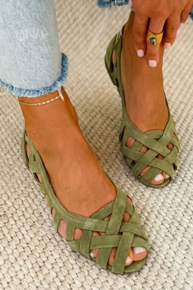 Caterina - Sandalias de Verano Trenzadas