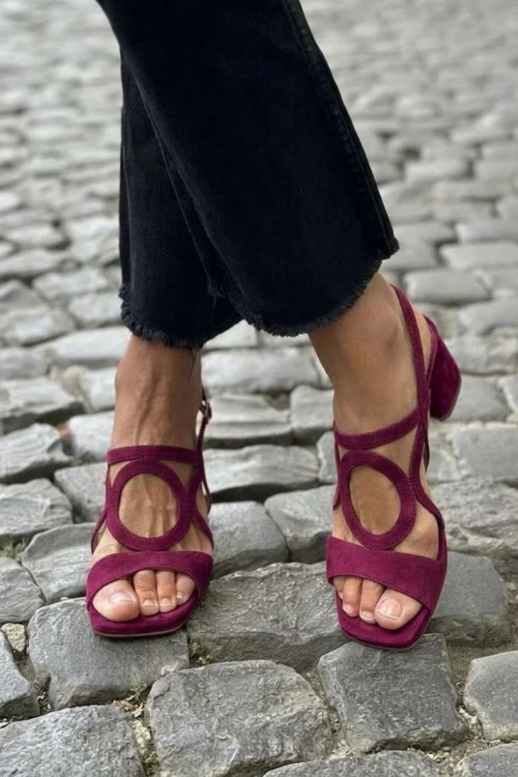 Valentina - Sandalias Vibrantes de Verano