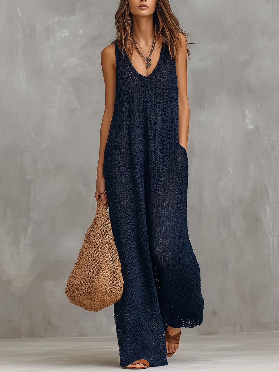 Mono de Punto Boho para Vacaciones