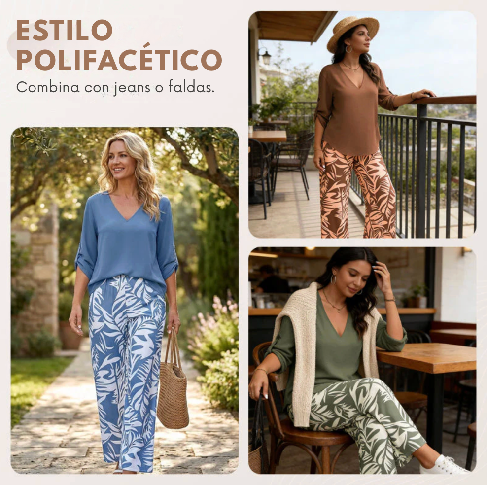 PROJECT MODA- Conjunto Elegante - Estilo sin esfuerzo, frescura total
