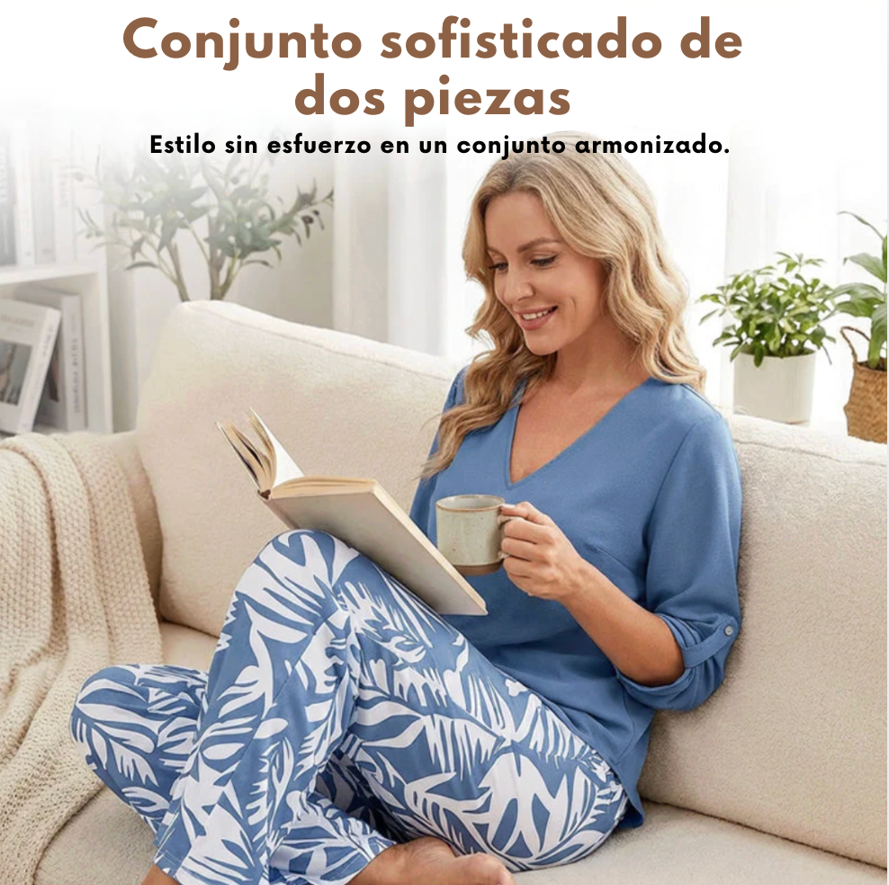 PROJECT MODA- Conjunto Elegante - Estilo sin esfuerzo, frescura total