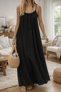 Vestido Maxi con Espalda Descubierta