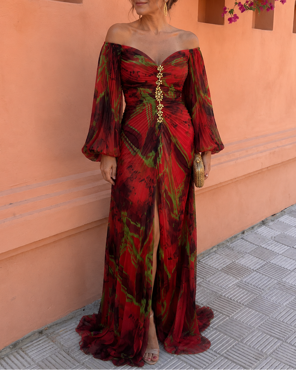 Isabel – Vestido Maxi Floral