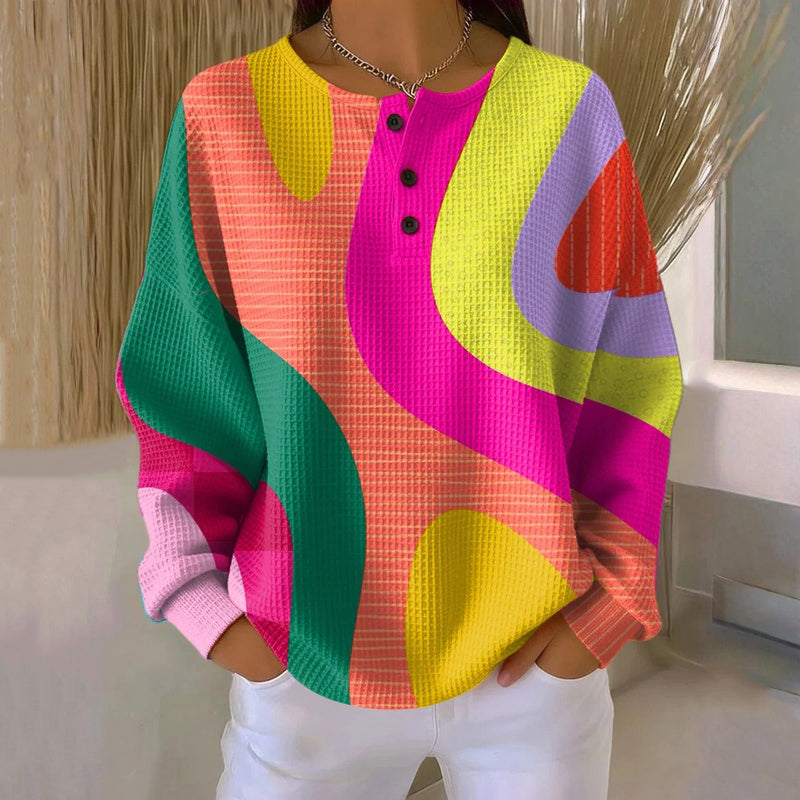 Sudadera Vintage de Colores