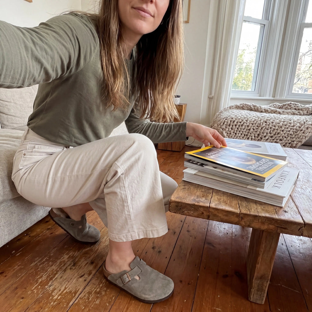 Mocasín Nora - Estilo zueco para el día a día