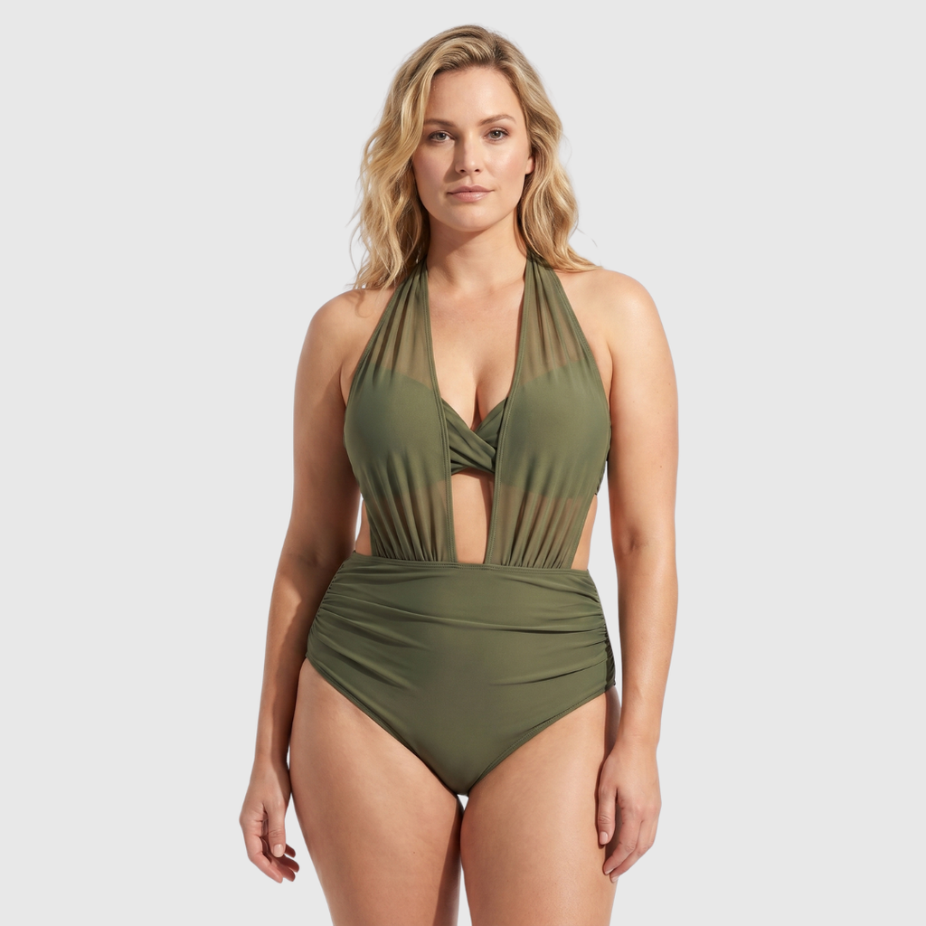 Sabine | Bikini 2 en 1 de Talle Alto con Control de Abdomen