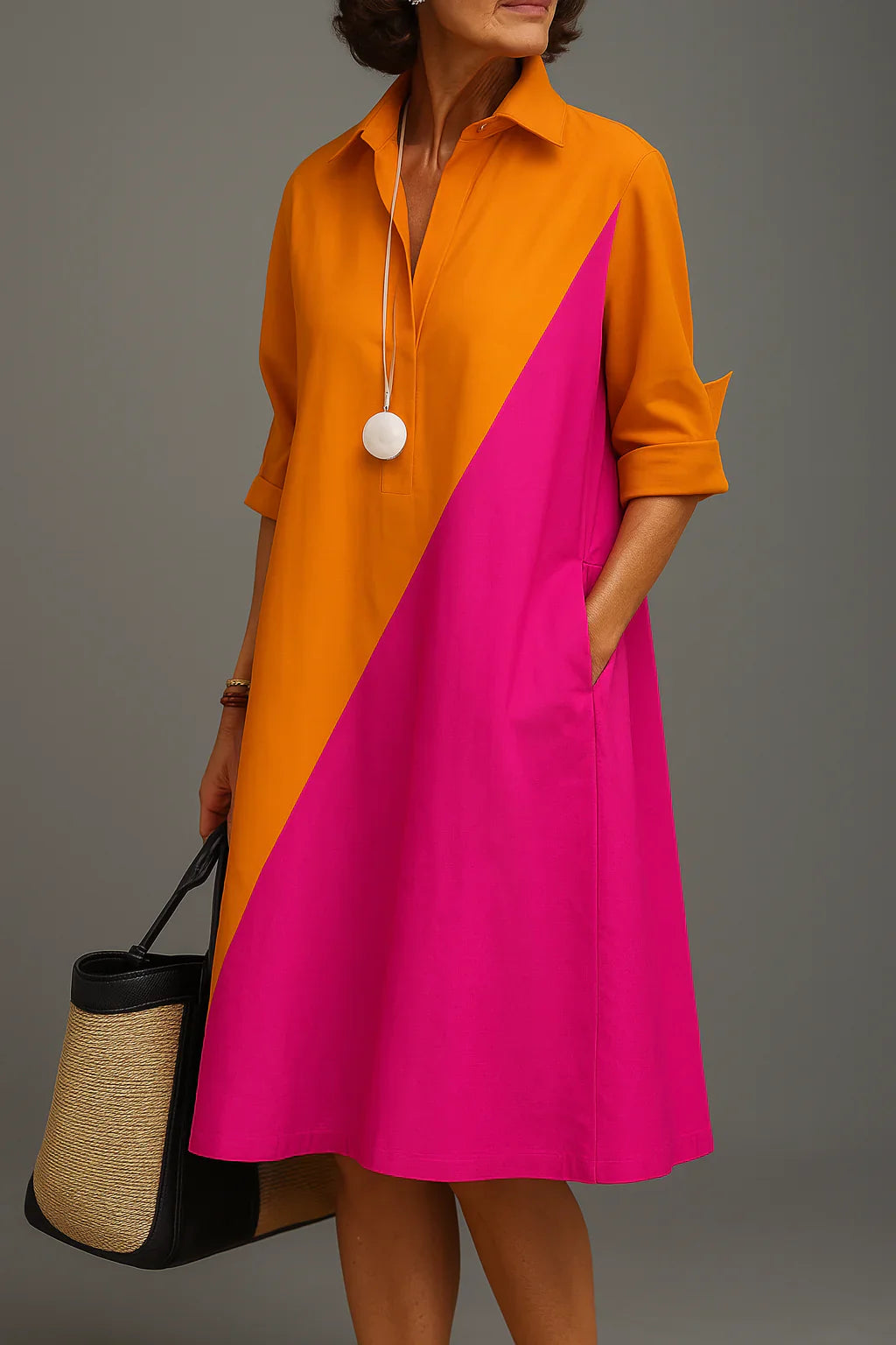 Vestido Midi AMELIA Cómodo