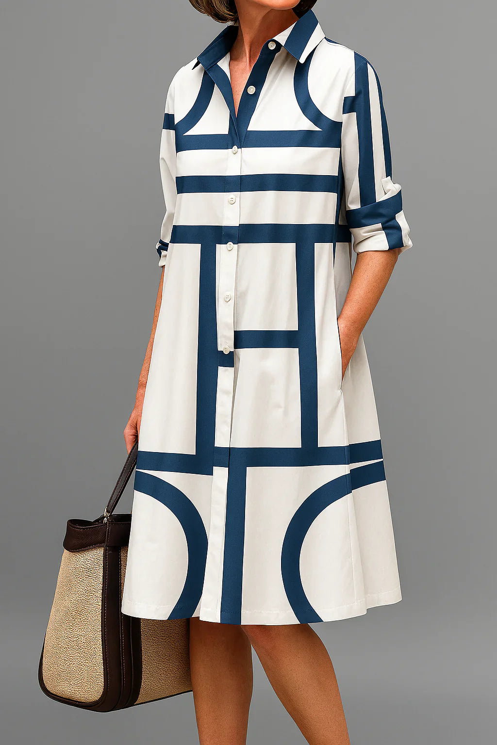 Vestido Midi AMELIA Cómodo