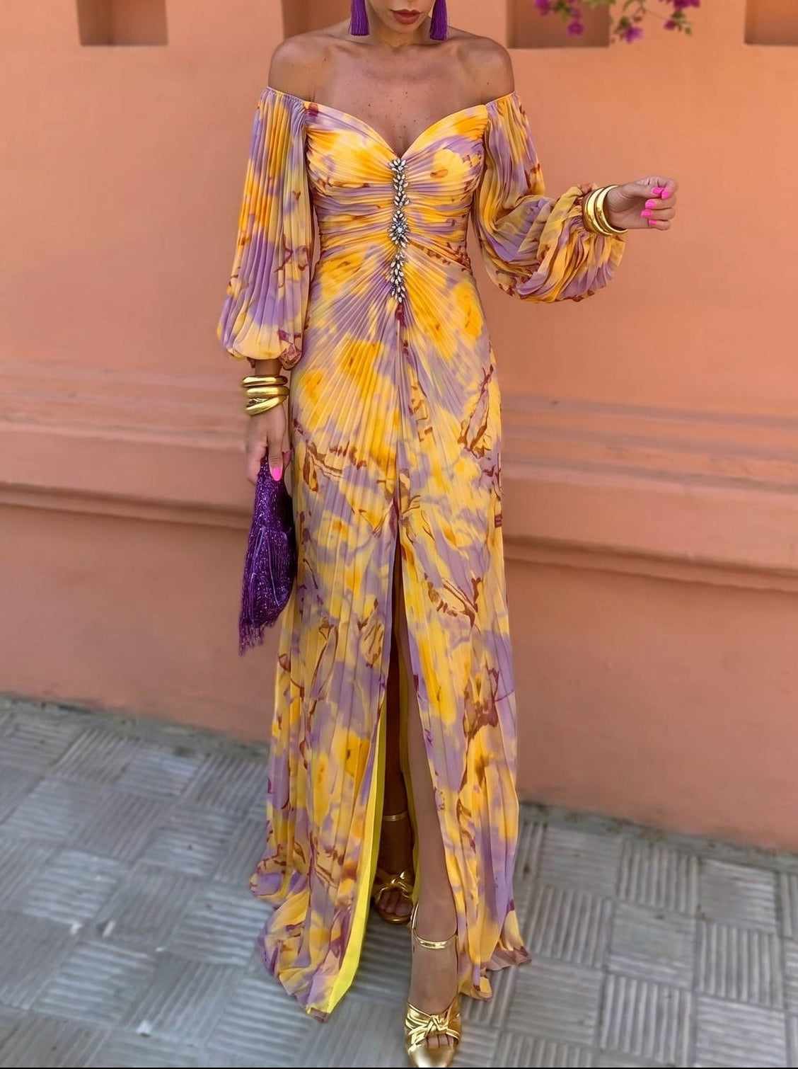 Isabel – Vestido Maxi Floral