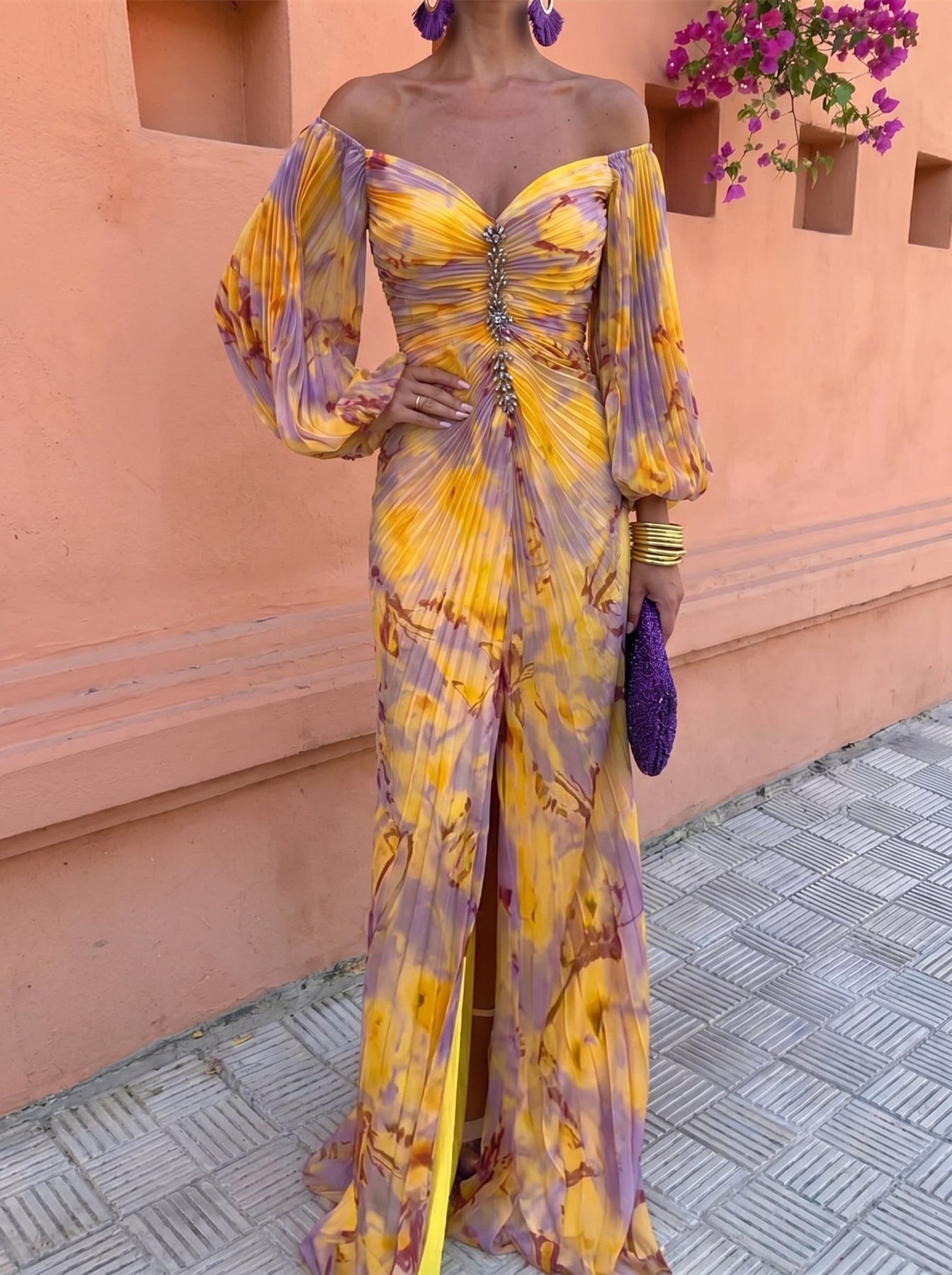 Isabel – Vestido Maxi Floral