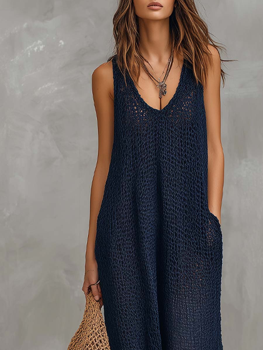 Mono de Punto Boho para Vacaciones