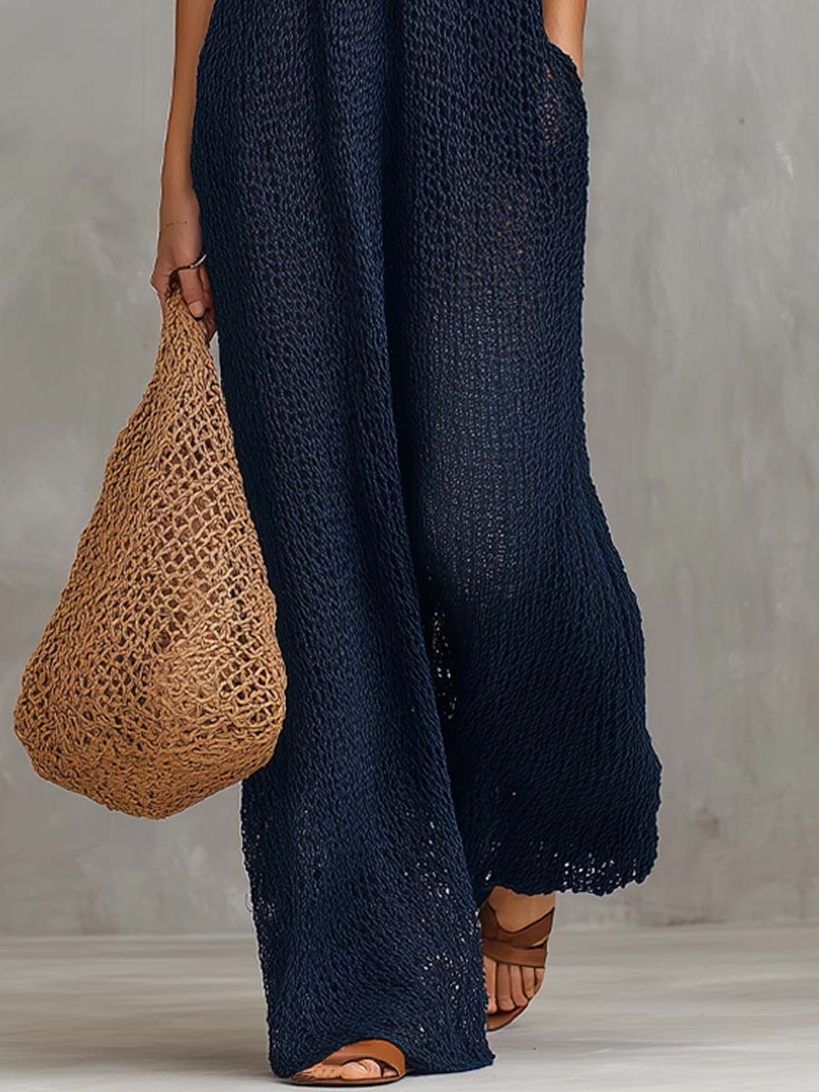 Mono de Punto Boho para Vacaciones