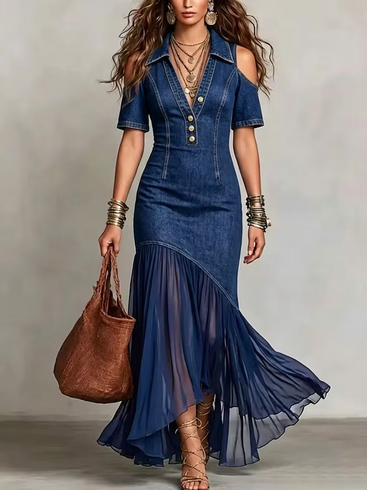 Vestido Margot de Denim 🩵