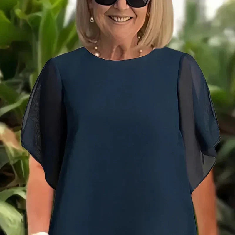 Herlene | Conjunto Chic Top y Pantalón Irregular